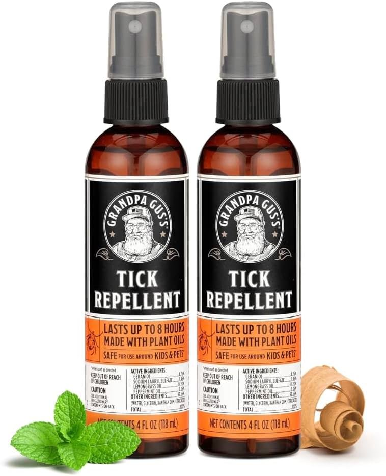 Grandpa Gus's Tick Repellent Spray